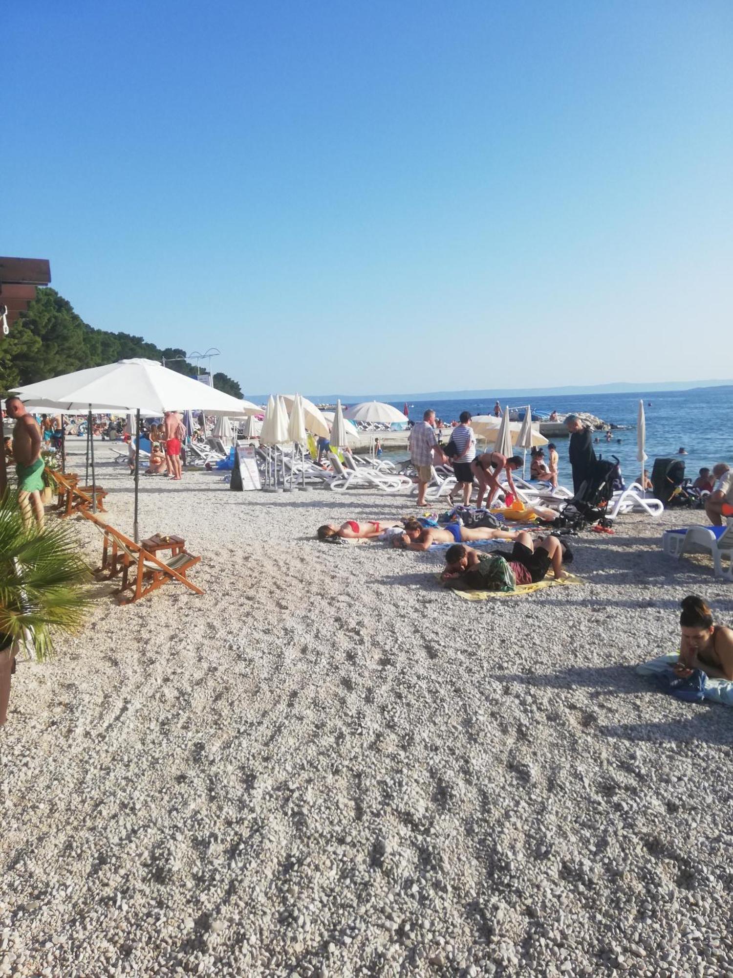 Apartmani Komparic Baška Voda Dış mekan fotoğraf