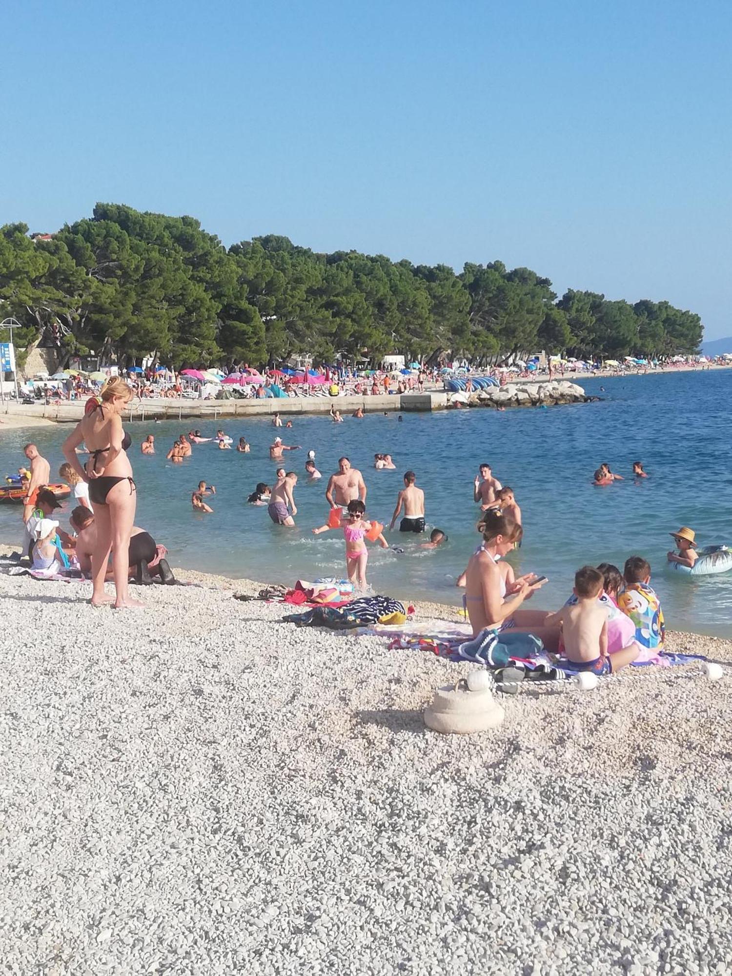 Apartmani Komparic Baška Voda Dış mekan fotoğraf